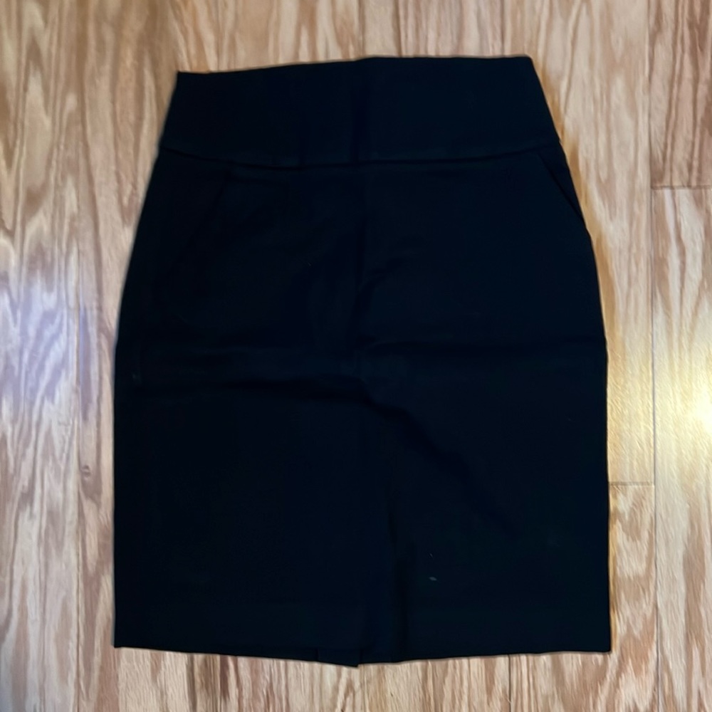 Banana republic black pencil skirt